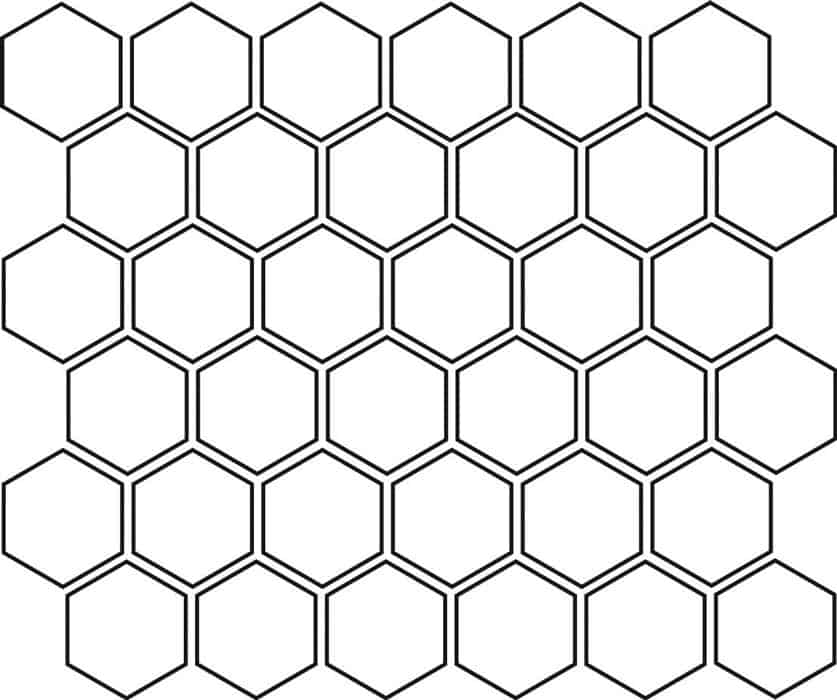 2 Hexagon Mosaic   Pratt + Larson   