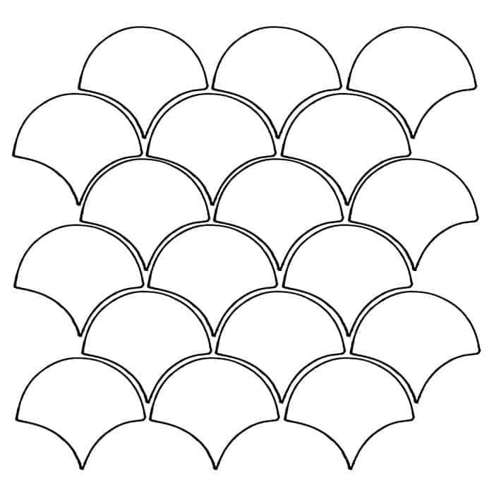 Small Fan  Pattern A   Pratt + Larson   