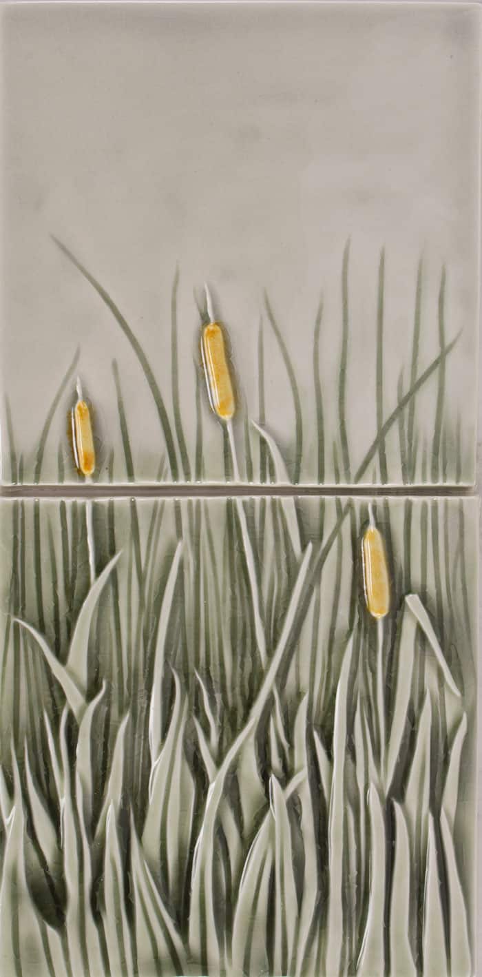PrattandLarsonTile6x12MarshGrassWW88 Pratt + Larson LJ Marsh Grass 6×12 2 tiles Pratt + Larson