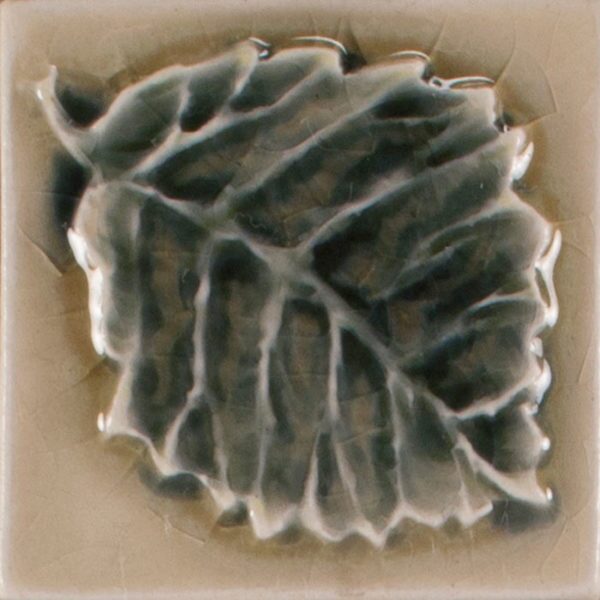 Pratt and Larson Tile 2×2 Elm Leaf WW40   Pratt + Larson   