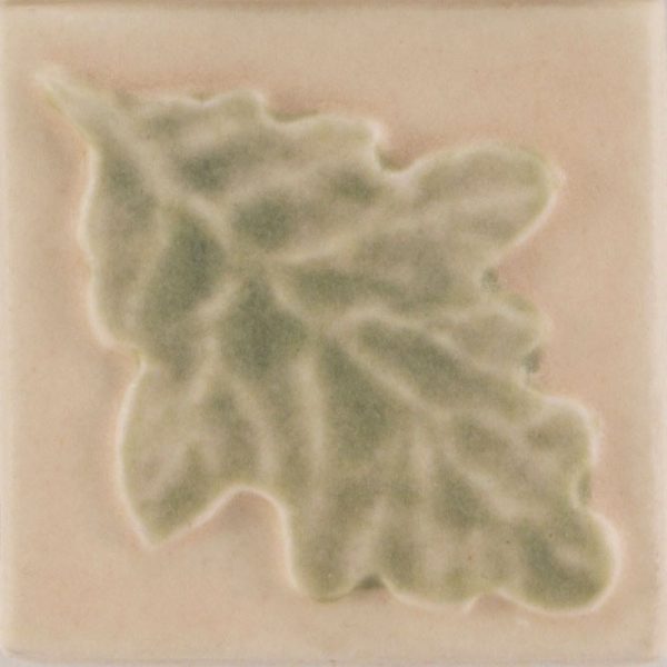 Pratt and Larson Tile 2×2 Oak Leaf CW72b e1434654734156   Pratt + Larson   