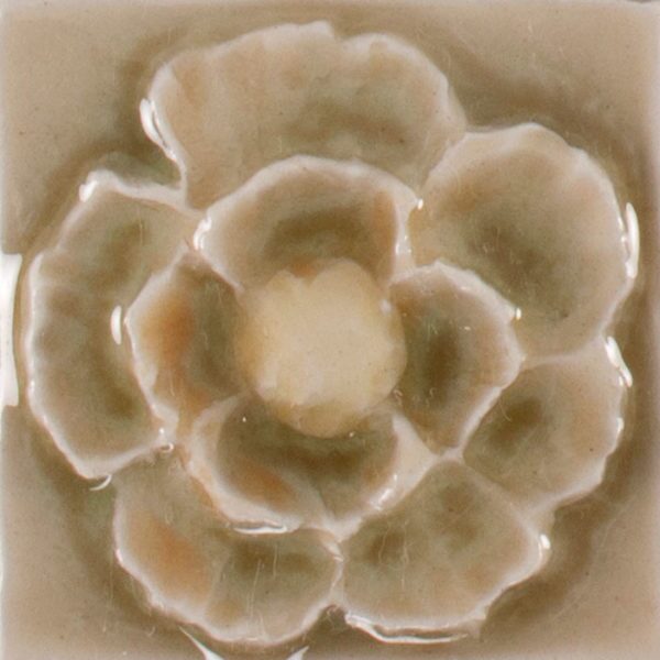 Pratt and Larson Tile 2×2 poppy WW40   Pratt + Larson   
