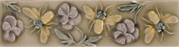 Pratt and Larson Tile 2×8 Bee WW40   Pratt + Larson   