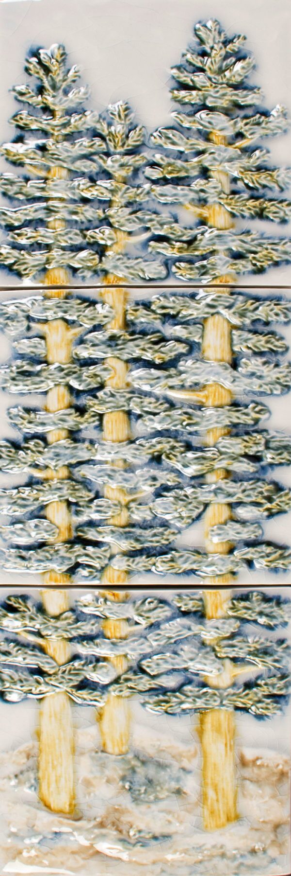 Pratt and Larson Tile 3 tree WW5   Pratt + Larson   