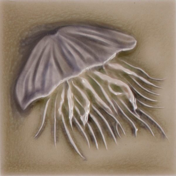 Pratt and Larson Tile 4×4 Jellyfish WW40   Pratt + Larson   