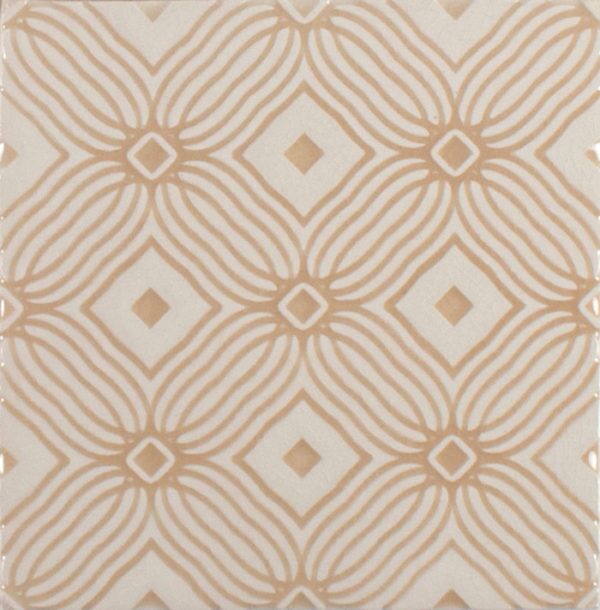 Pratt and Larson Tile Embossed D PW1 shell   Pratt + Larson   