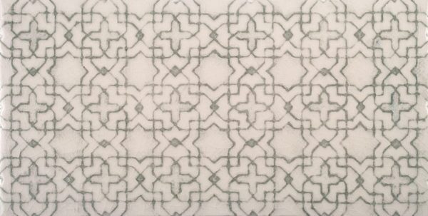 Pratt and Larson Tile Scraffito B PW1 Silver   Pratt + Larson   