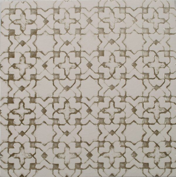 Pratt and Larson Tile Scraffito B PW1 Thyme   Pratt + Larson   