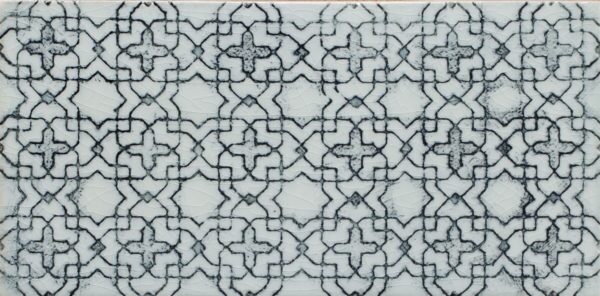 Pratt and Larson Tile Scraffito B PW5 Indigo   Pratt + Larson   