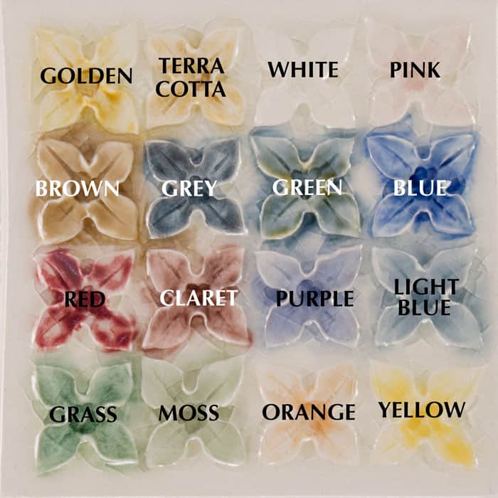 PrattandLarsonTileWW1colorchart Pratt + Larson Pratt and Larson Tile WW1 color chart Pratt + Larson