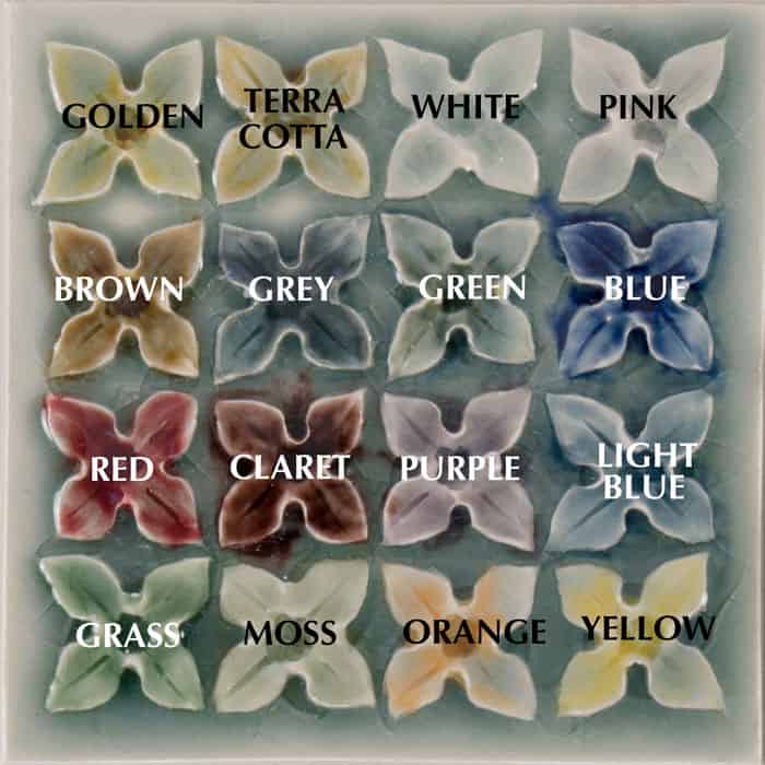 PrattandLarsonTileWW7colorchart Pratt + Larson Pratt and Larson Tile WW7 color chart Pratt + Larson