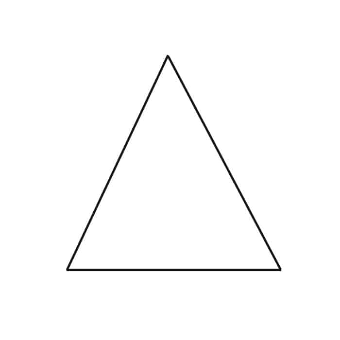 Small Equilateral Triangle Pratt + Larson
