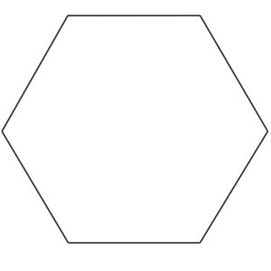 8" Hexagon