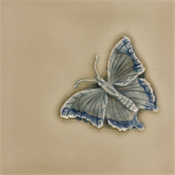 Pratt and Larson Tile 6×6 Butterfly WW40 Pratt + Larson
