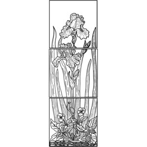 LJ Iris Panel 6x18 (3 tiles)