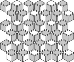 2" Diamond Pattern 1B