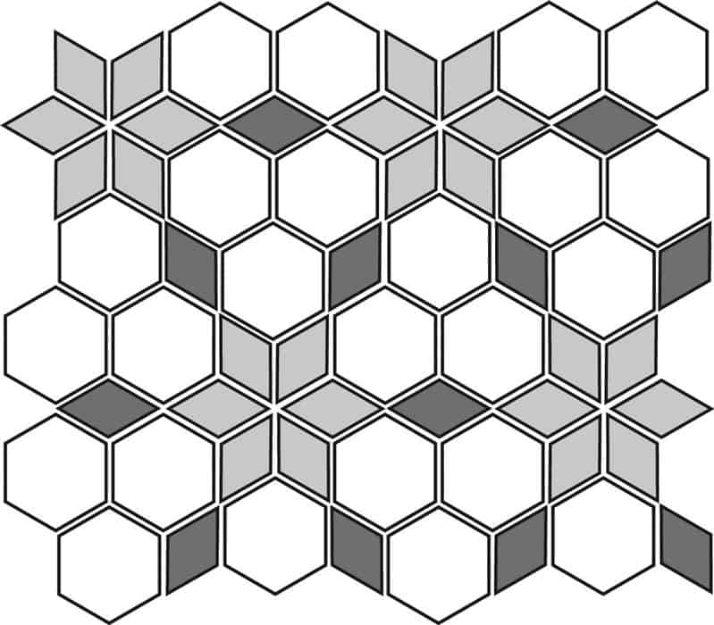 2 Hexagon Pattern 5 Pratt + Larson