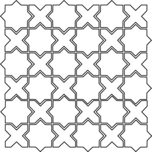 2" Mosaic Pattern #2