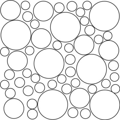 Multi-size Circles Random - Pratt + Larson