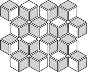 3" Diamond Pattern 1B