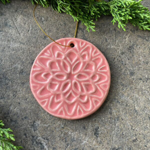Snowflake Ornament - Pink